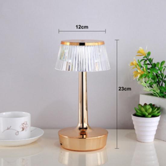 Хрустальная настольная лампа, креативный грибной прикроватный ночник для спальни, сенсорный атмосферный светильник для спальни, прикроватный подарок, светодиодный ночник