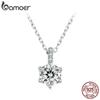 Moissanite Pendant Necklace D Color VVS1 Lab Grown Diamond for Women Wedding Engagement 925 Sterling Silver Fine Jewelry