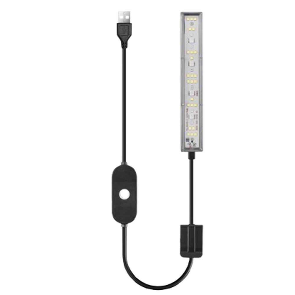 Вращающийся на 360° светодиодный светильник для аквариума с регулируемой яркостью, светильник для аквариума, лампа для водных растений, рост водных растений