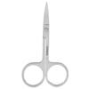 Fine Tip Eyebrow Scissors Stainless Steel Curved Mouth Beauty Scissors for False Eyelashes