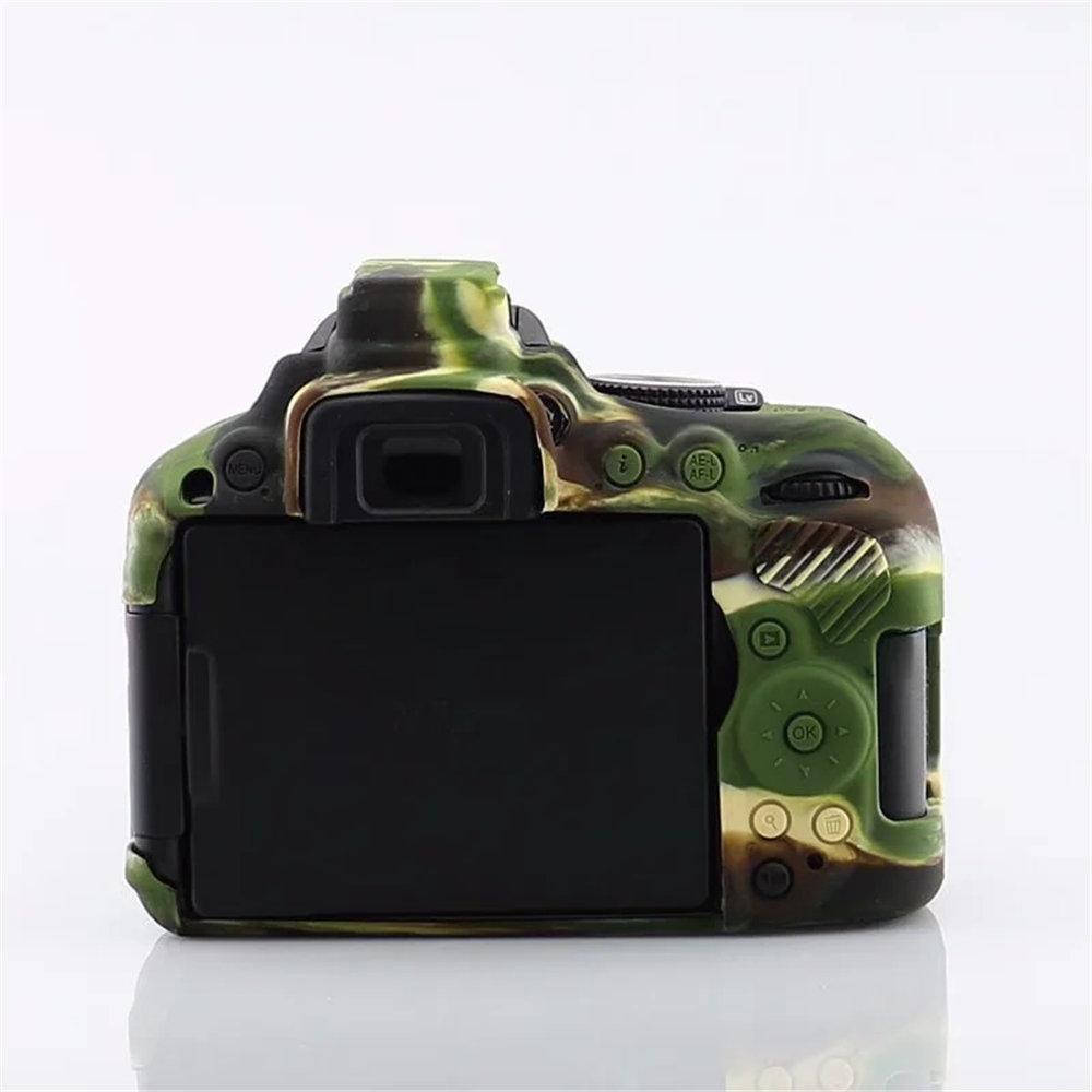Soft Silicone Armor Camera Body Case for Nikon D5300 Protective Rubber Cover