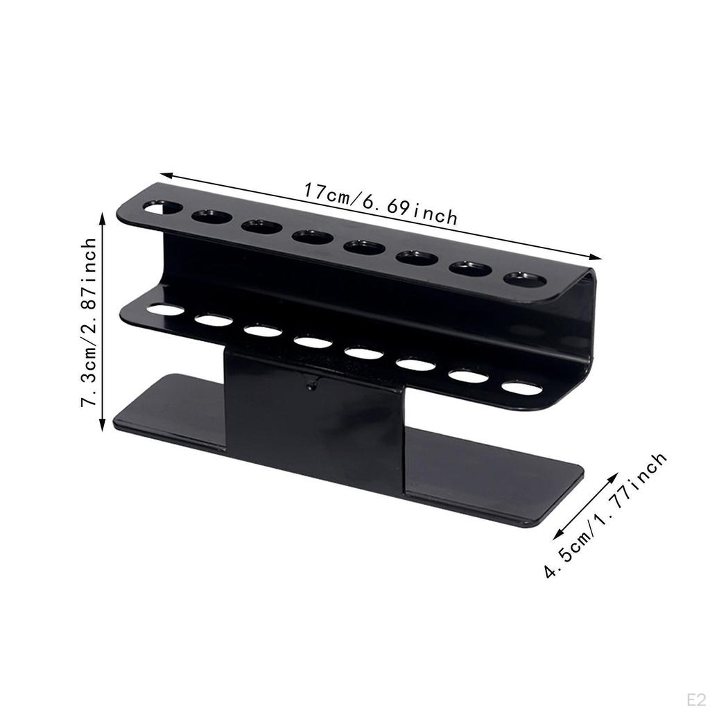 Акриловый держатель с 8 отверстиями, стойка для хранения мягких наконечников, модный дисплей, бар, игровая комната
