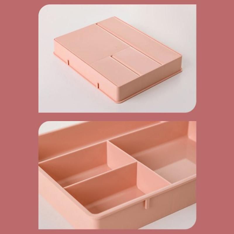 Органайзер для ящиков стола, штабелируемый многосекционный настольный контейнер-разделитель для хранения