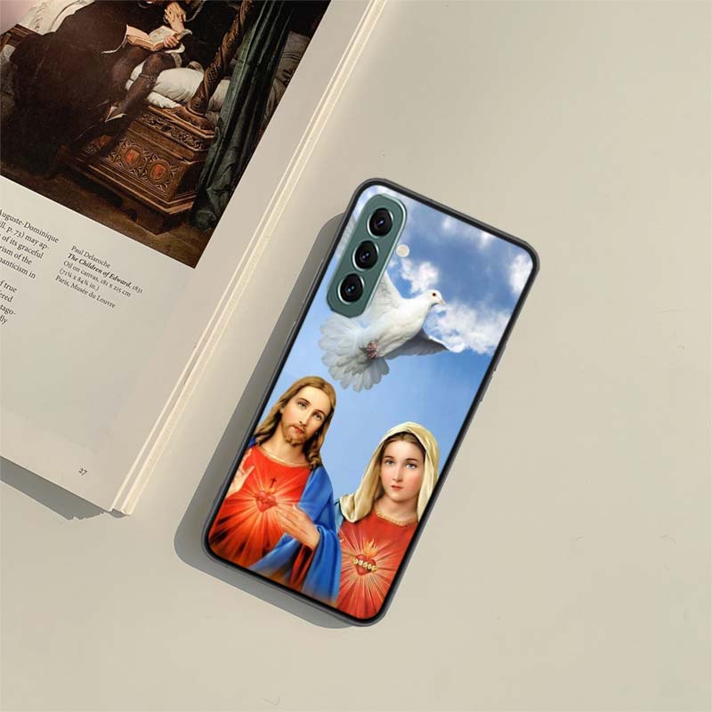 New Virgin De Guadalupe Virgen Mary Phone Case For Samsung A55 A35 A25 A15 A54 A34 A24 A14 A70 A71 A50 A51 A17 A05S Galaxy A40 A