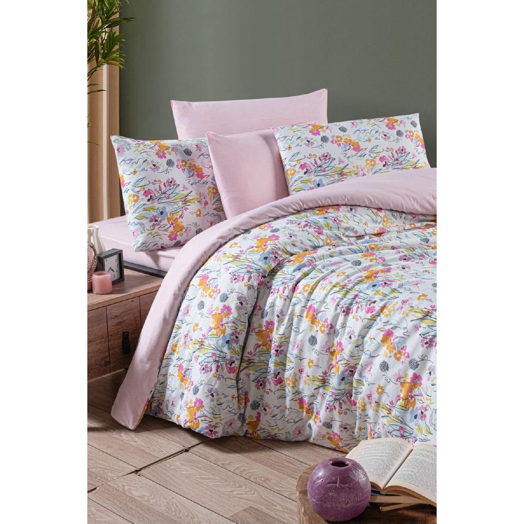 Одинарный комплект пододеяльников с простынями Viola