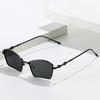 Модные солнцезащитные очки Металлические солнцезащитные очки