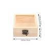 Wedding Gift Box Wood Box with Lid for Storage 8Pcs Jewelry Organizer