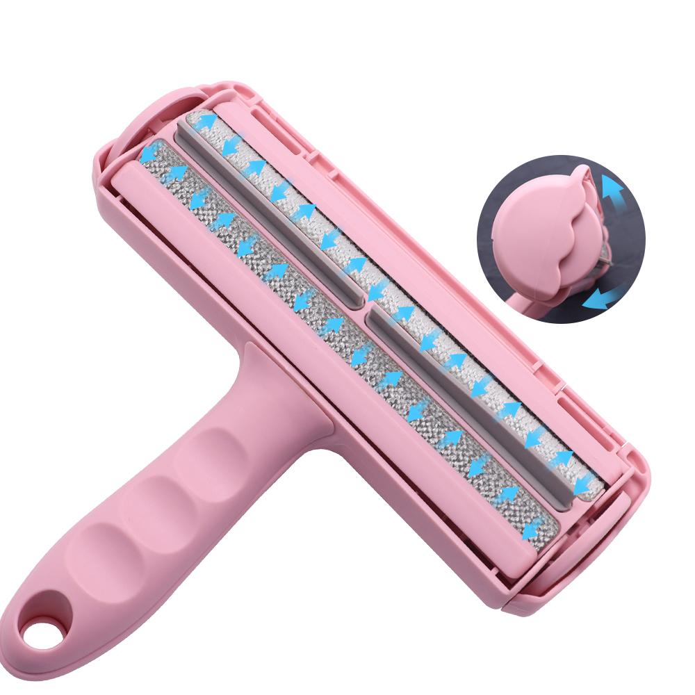 ODM Custom Logo Color Reusable Cat Dog Pet Fuzz Fur Lint Cleaner Roller Hair Remover Removal Tool for Furniture Couch Carpet