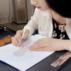 Шаблоны для рисования модных моделей Набор линеек Гуманоидные узоры Дизайн линейки для дизайнеров