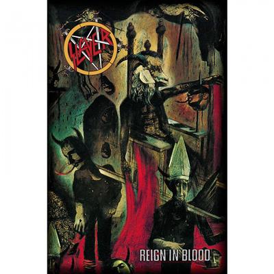 Плакат Slayer Reign In Blood из полиэстера