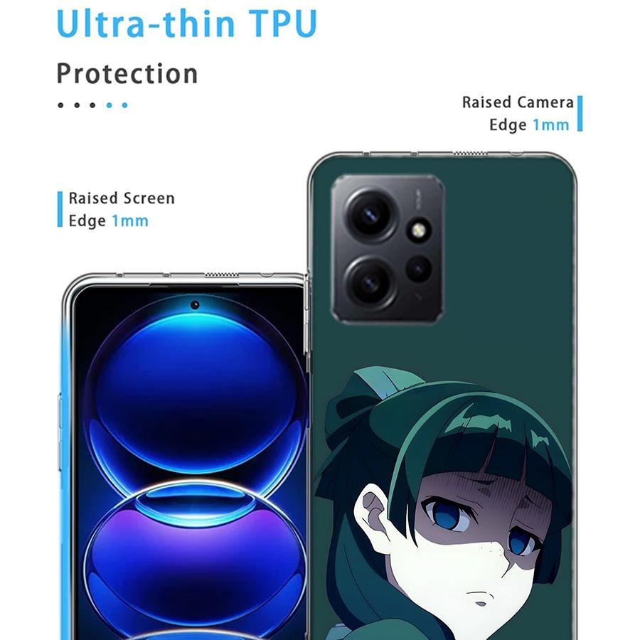 The Apothecary Diaries Phone Case For Redmi Note 14 15 Pro 5G 13 12 Pro Plus 11 11T 11E 11S 10 Pro 10S 9 9S Cover Cell Clear TPU