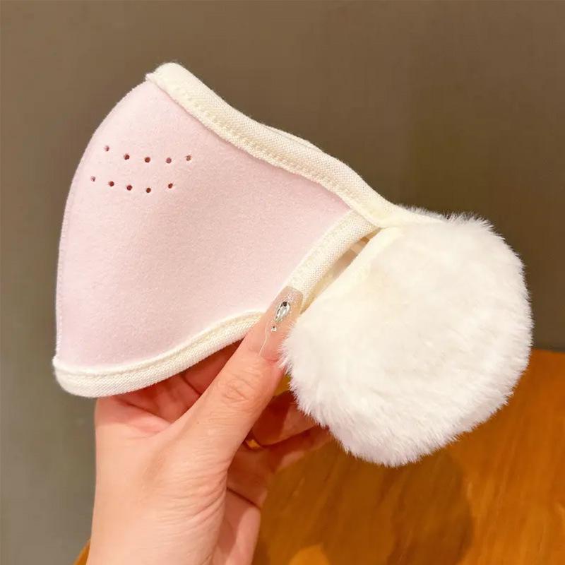 Ветрозащитная зимняя маска-ушанка для девочек — теплая, плотная, защита от езды на велосипеде на открытом воздухе для учеников начальной школы