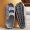 Fashion Rimocy 2025 Fashion Summer Slippers Women Indoor EVA Soft Sole Slides Women's Sandals Buckle Platform Flip Flops Shoes Woman 45