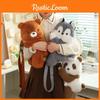 Backpack Panda Plush Child Animal Doll Crossbody Bag Cute Fox Doll Bag Plushie