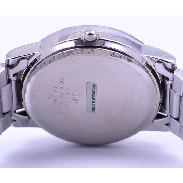 Citizen Men's A206-204 ( Watch Q&Q Day-Date) Round Watch Silver Analog