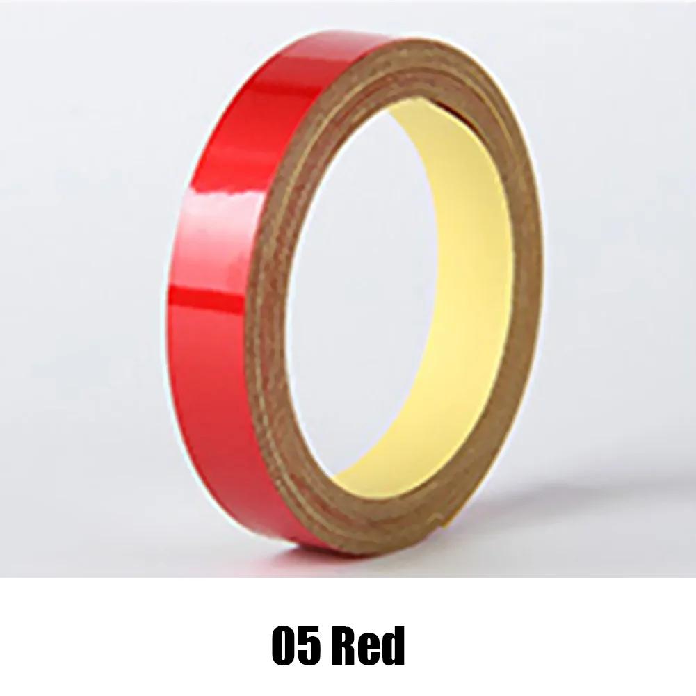 5m Reflective Tape Car Reflective Stickers Motorcycle Bicycle Reflector Safety Warning Rim Decal Tape Car Accessorie Decoration