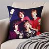 Britpop British Rock Band BBlur Cushion Cover Pillowcase Antidustmite Invisible Zipper Short Plush Sofa Cushion