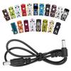 winova Effects DC Power Cable Guitar Pedal Patch Cable Set of 3 Male-Male