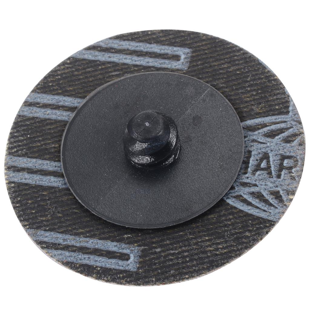 PDTO 25PCS 180 Grit 2'' Roloc Roll Lock Sanding Disc Sandpaper Abrasive Pads