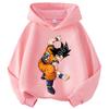Худи DragonBall для детей 3-14 лет Худи Goku для мальчиков и девочек Косплей костюм по аниме Спортивная одежда Идеально для повседневной носки на улице