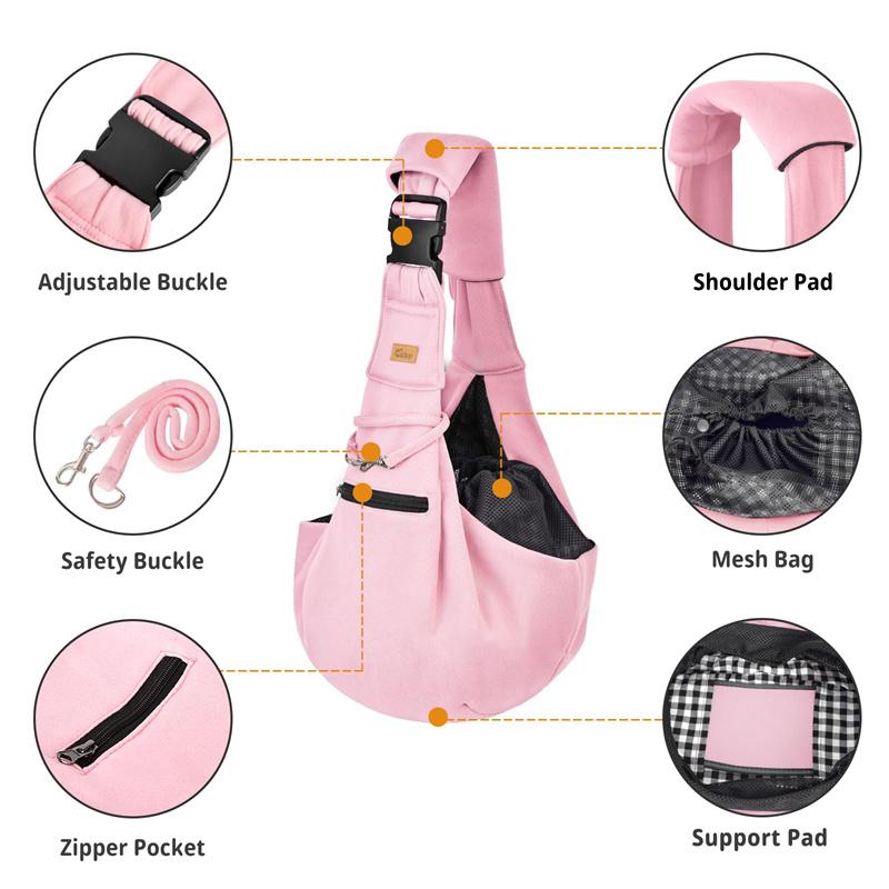 Pet Dog Carrier Bag Outdoor Travel Puppy Плечевые сумки Dogs Single Comfort Sling Handbag Tote Pouch Kitten Corgi Transport Pets