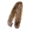 Spice Girl Long Fur Scarf Faux Mink Thickened Soft Scarf Warm Plush Solid Color Fur Collar Scarf