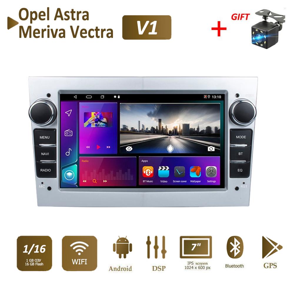 Car Radio Android For Opel Para Astra Meriva Vectra Antara Zafira Corsa 2 DIN Multimedia GPS 1+16GB