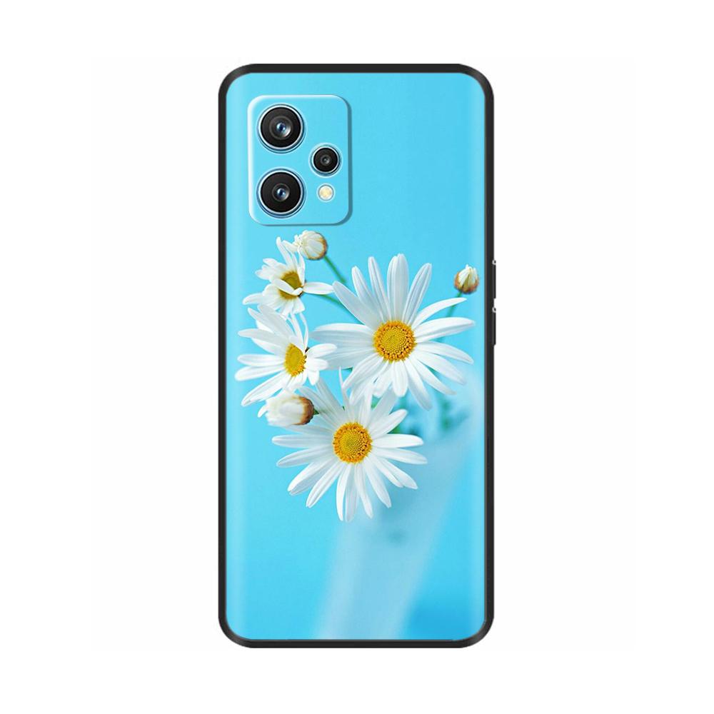 Чехол для Realme 9 Обложка Милые Растения Мультяшные Чехлы для OPPO Realme 9 4G RMX3521 Realme9 Чехол для Телефона Мягкий Силикон fundas coque