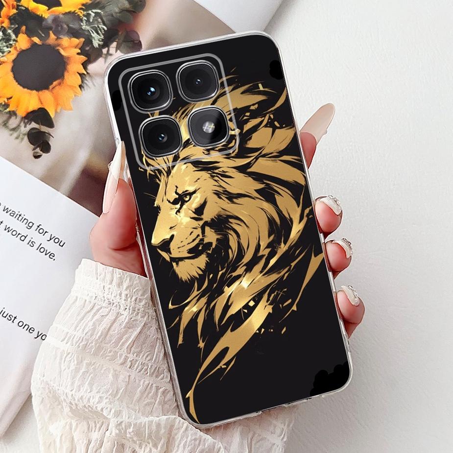 For Xiaomi Mi 14T Pro Case Cute Cat Fashion Painted Cover Soft Silicone Phone Case For Xiaomi 14T Pro Mi14T 5G Back Cover Bumper