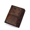 Genuine Leather Wallet Men Wallets Luxury Brand Men Short Fold Wallet Pocket Purse Wallets Male