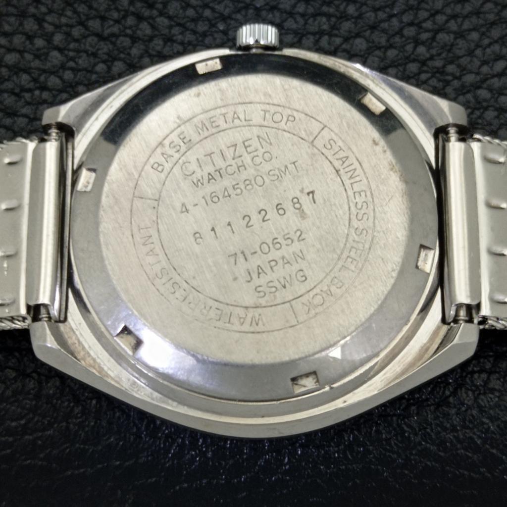 Б/У винтажные мужские часы Citizen Automatic 8200 из Японии с синим циферблатом в арабском стиле a434860-2 R123-a434860