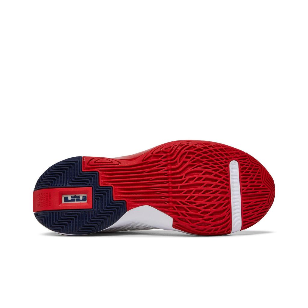 Nike LeBron Soldier 14 Grade School 'White University Red' (Unisex) White / University Red / Team Red Kids' Basketball Shoes CN8689 100