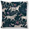 New Mixed Animal And Flowers Prints Elephants Owls Deers Unicorns Birds Cushion Cover Home Decor Car Sofa Throw Pillow Case