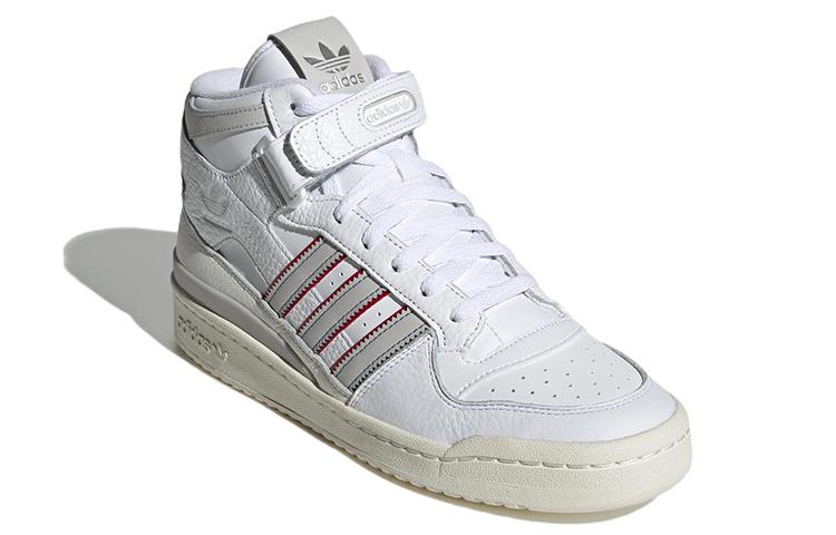 adidas Originals Forum Mid Белый Серый Красный H03434