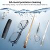 Yousheng Ultrasonic Cleaning Machine 49000Hz Wave Deep Clean 640ml Stainless Steel Sink 4 Modes Glasses Jewelry Daily Item Cleaner