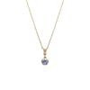 Vendome K10 Yellow Gold Necklace Tanzanite GJVN051840TA [VIH Aoyama]
