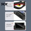 Light Sensor Car Lamp Devil Eyes Solar Powered LED Dynamic Windshield Ambient USB-C Atmosphere Lighting Rechargeable Vehicle with