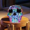 Ghost Halloween Decor Lights Pumpkin Skull Ornament Shining Ghost Light Prismatic Iridescent Phantom Ghost Halloween Party Decor