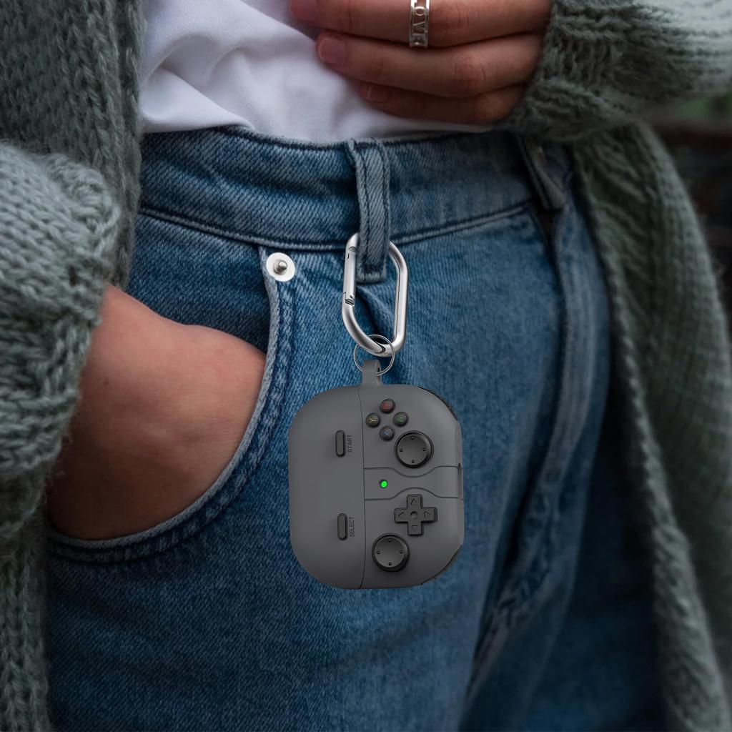 Для новых Galaxy Buds3 FE (2025) Ударопрочный чехол-накладка для Galaxy Buds 3 FE Защитный жесткий чехол-оболочка с брелоком и чистящим набором