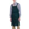 Нагрудник Тефлон легко 6 цветов в наличии ремни Униформа для обслуживания еды и напитков T8616 Моховой зеленый F [Albe] Фартук, фартук, X-образный, с завязками,