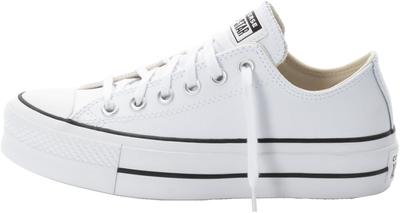Кроссовки Chuck Taylor All Star Lift Clean Leather Ox W белый/черный/белый