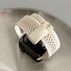 Нейлоновый магнитный ремешок для Apple Watch 45 мм 41 мм 44 40 мм Series 10 46 мм 42 мм Мягкий браслет для IWatch Ultra 49 мм 9 7 8 6 5 4 Ремешок