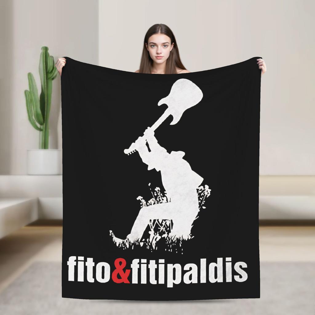 Fitos Fitipaldis Band Blanket Quality Super Soft Throw Blanket Winter Students Outdoor Funny Bedspread