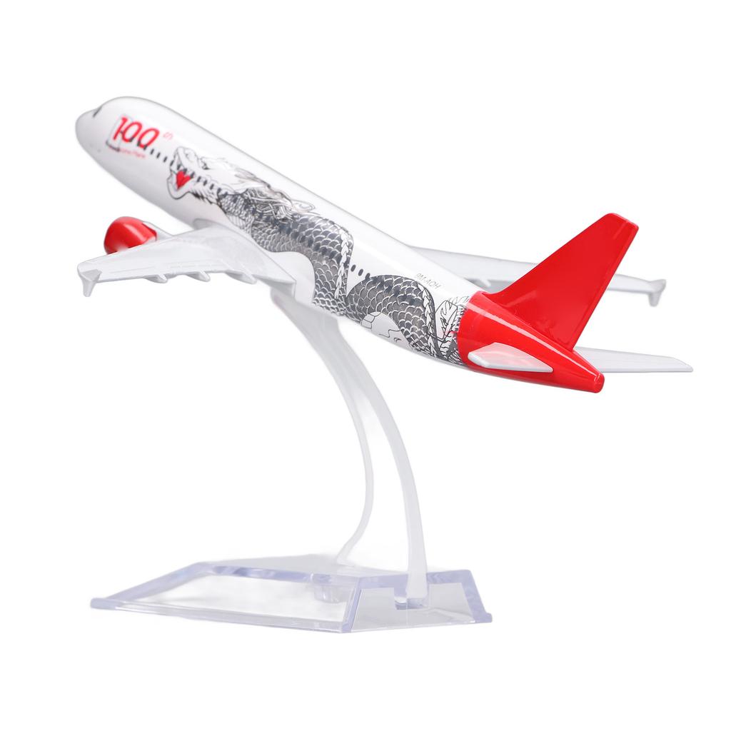 Модель самолета из сплава со стабильной подставкой, имитация, точный масштаб, длина крыла 14 см, модель самолета