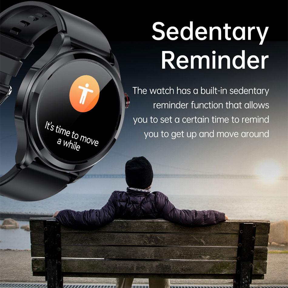 2024 AMOLED Новые ЭКГ+ППГ SOS экстренный вызов Смарт-часы Bluetooth вызов Монитор здоровья Часы сердечного ритма артериального давления Спортивные Смарт-часы для мужчин