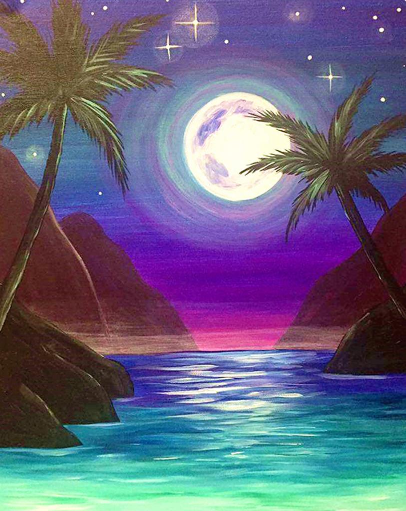 DIY Алмазная вышивка 5D пейзаж пляж вышивка крестиком закат побережье круглая алмазная живопись мозаика со стразами подарок на Новый год