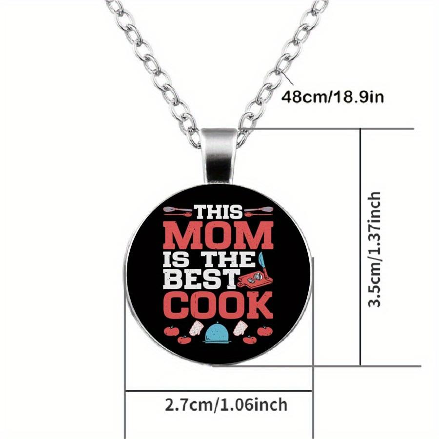 Картина маслом «Я люблю готовить» Маминый повар ЭТА МАМА ЛУЧШАЯ В МИРЕ Яйцеварка Кухонный инструмент Время Брелок с драгоценными камнями Брелок для шеф-повара Кухонный работник