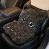 Подушка на сиденье автомобиля Плюшевая подушка для сидения для кошек и собак 2-в-1 Поддержка сиденья и спины с нескользящим дном Толстая зимняя теплая подкладка для офиса игр дома