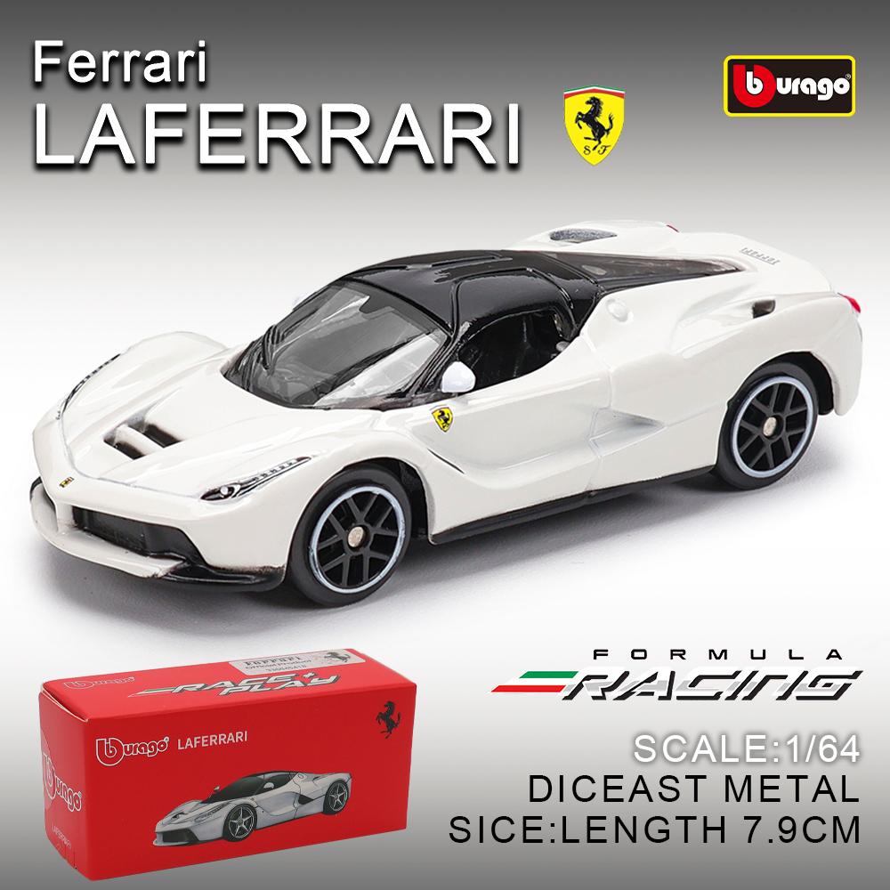 Ббураго 1:64 настоящих Феррари SP1 812 COMPETIZIONE ENZO F40 F12TDF SF90 серия моделей автомобилей детские рождественские подарки мальчику игрушки