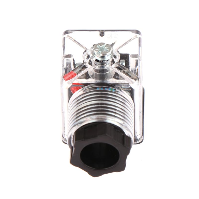 1 шт. DC24 вилка электромагнитной катушки гидравлический клапан прозрачное напряжение универсальные аксессуары